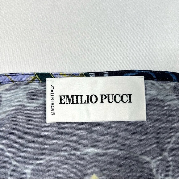 Emilio‎ Pucci Bat Wing Sleeve Blouse Womens 6 - Picture 10 of 12